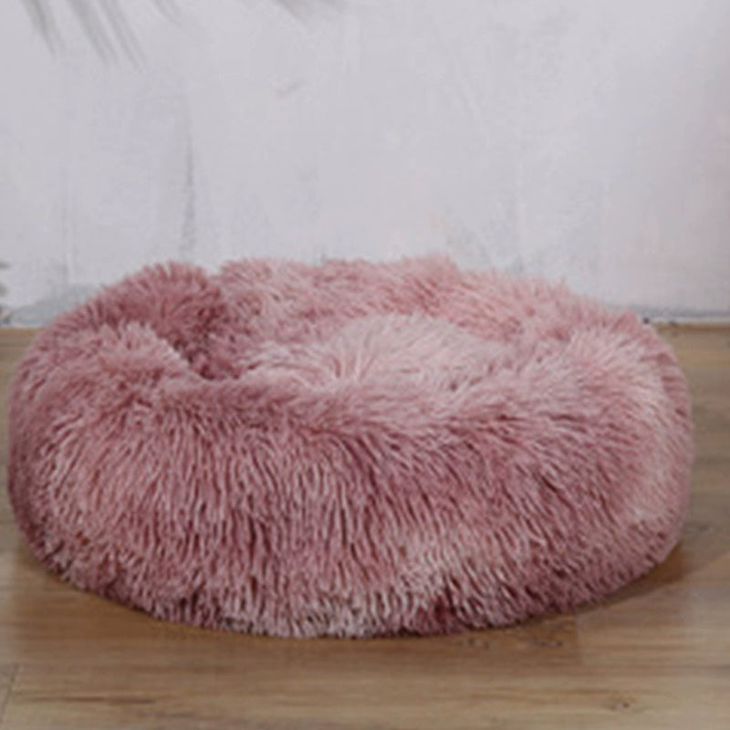 Heighten and Thicken Plush Pet Bed 2024 Fall and Winter Heattech Car Teddy Doghouse Super Large Net Red Cat Nest Cat Pad
